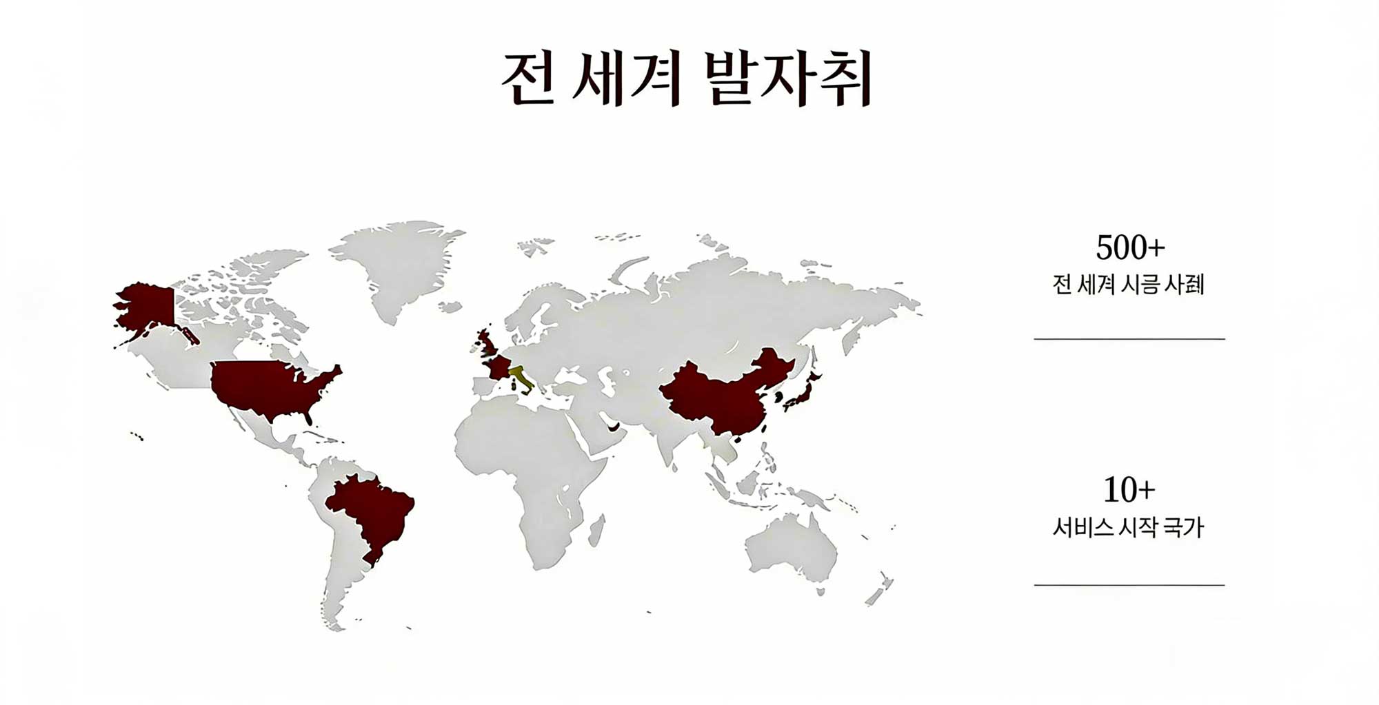 (주)오스트 AUSTER, 전 세계 10여 개 국가에 서비스 제공